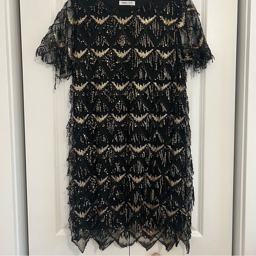 VVMCurve Sequin Dress